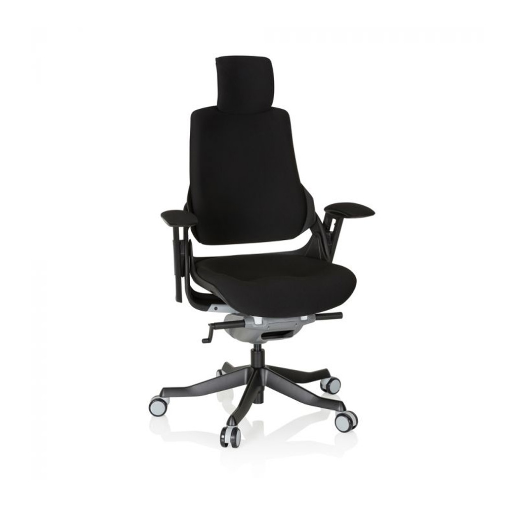 HJH_Office_Spektre_työtuoli_toimistotuoli_musta_synchro-mekanismi_istuinpehmusteella_selkänoja_pehmustettu_niskatuki_02 - Edella