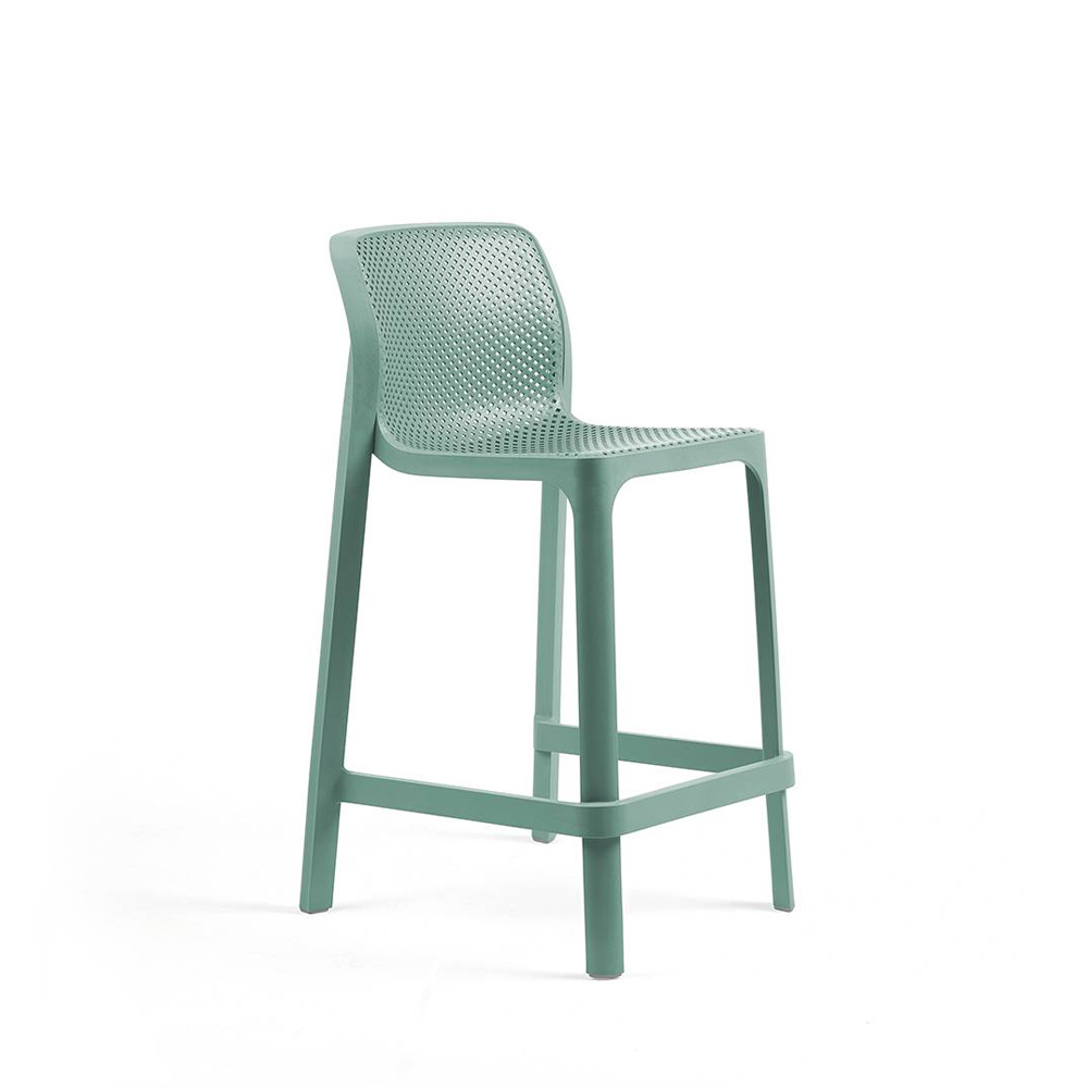 Nardi_Net_Stool_Mini_Salice_sinivihreä_baarituoli_terassituoli_ulkotuoli_muovituoli_01 - Edella