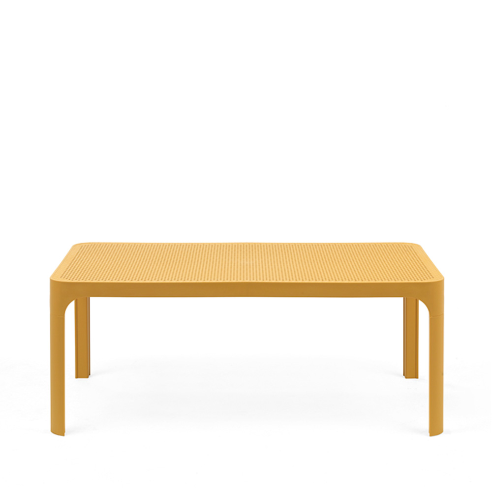 Nardi_Net_Table_100_Senape_keltainen_ulkopöytä_sohvapöytä_terassipöytä_muovipöytä_01 - Edella