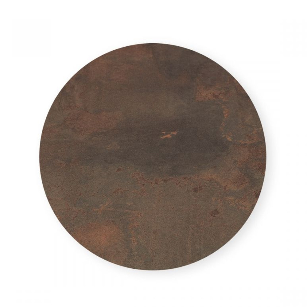 Nardi_Piani_laminato_Ø80_Corten_ruoste_umpilaminaattikansi_ravintolapöydänkansi_terassipöydänkansi_ulkopöydänkansi_01 - Edella