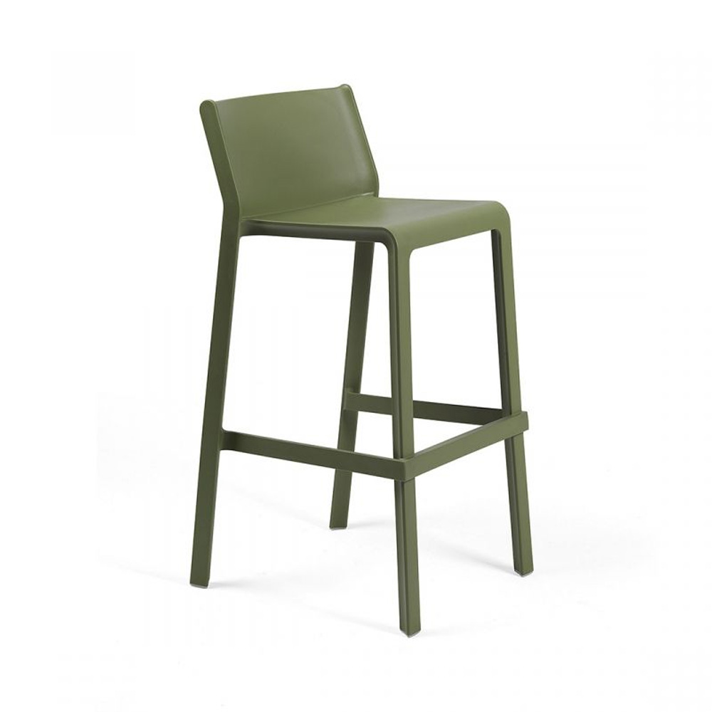 Nardi_Trill_Stool_Agave_vihreä_baarituoli_terassituoli_ulkotuoli_muovituoli_ravintolatuoli_pinottava_01 - Edella