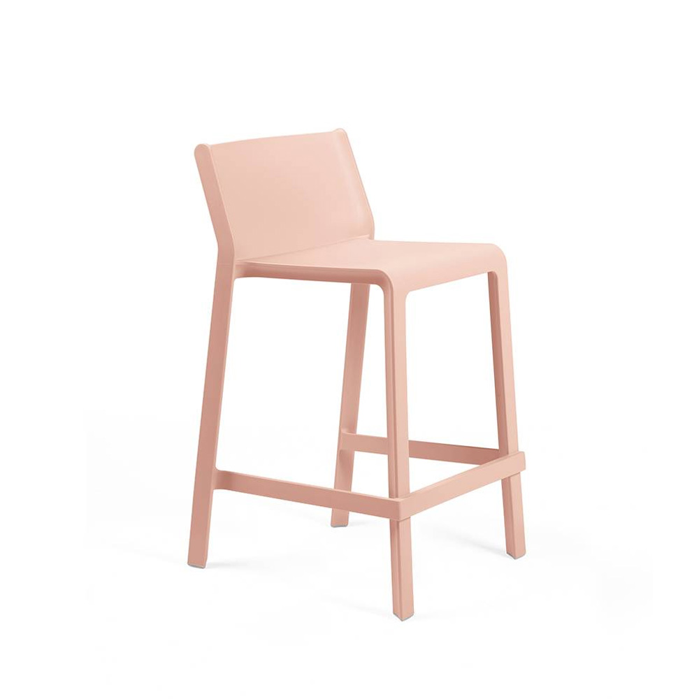 Nardi_Trill_Stool_Mini_Rosa_Bouquet_vaaleanpunainen_baarituoli_terassituoli_ulkotuoli_muovituoli_ravintolatuoli_pinottava_01 - Edella