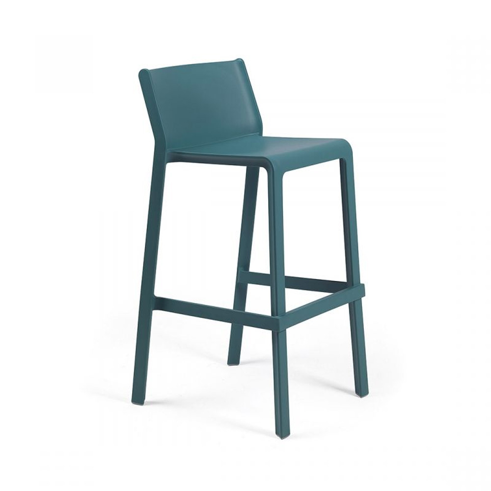 Nardi_Trill_Stool_Ottanio_sininen_baarituoli_terassituoli_ulkotuoli_muovituoli_ravintolatuoli_pinottava_01 - Edella