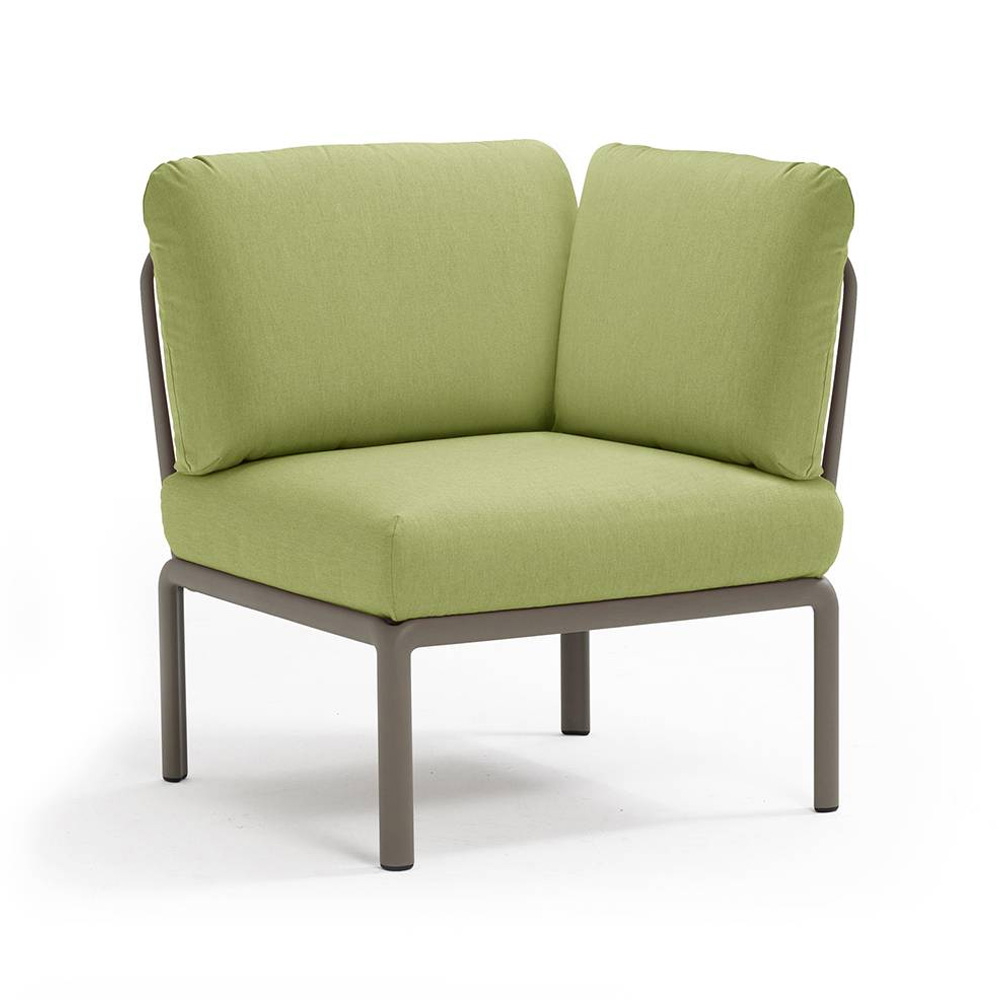 Nardi_Komodo_Elemento_Angolo_Tortora_Avocado_Sunbrella_moduulisohva_palasohva_kulmapala_ulkotiloihin_terassille_01 - Edella