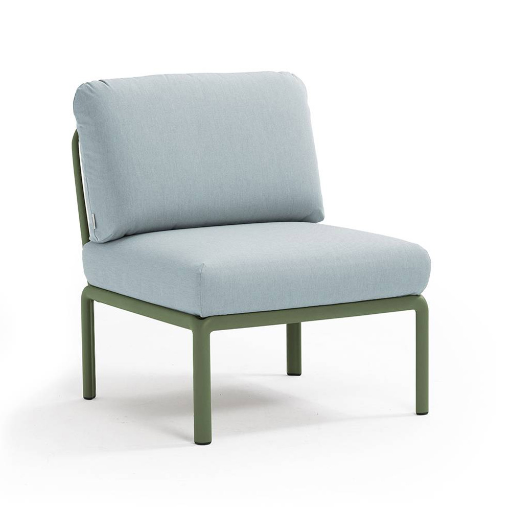 Nardi_Komodo_Elemento_Centrale_Agave_Ghiaccio_Sunbrella_moduulisohva_palasohva_keskipala_ulkotiloihin_terassille_01 - Edella