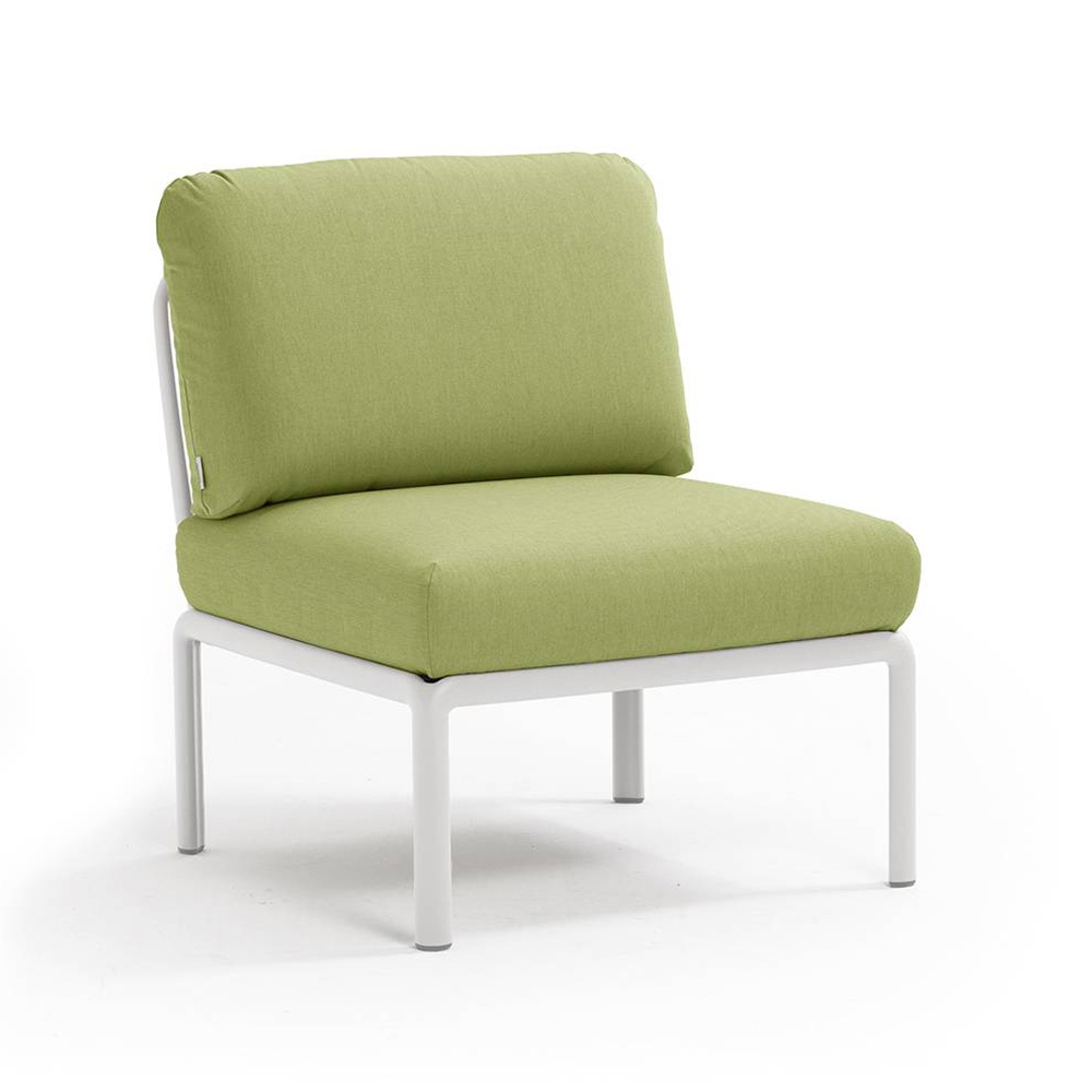 Nardi_Komodo_Elemento_Centrale_Bianco_Avocado_Sunbrella_moduulisohva_palasohva_keskipala_ulkotiloihin_terassille_01 - Edella