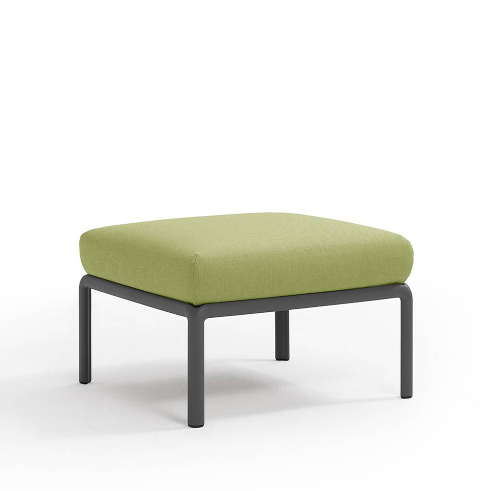 Nardi_Komodo_Pouf_Antracite_Avocado_Sunbrella_moduulisohva_palasohva_keskipala_rahi_ulkotiloihin_terassille_01 - Edella
