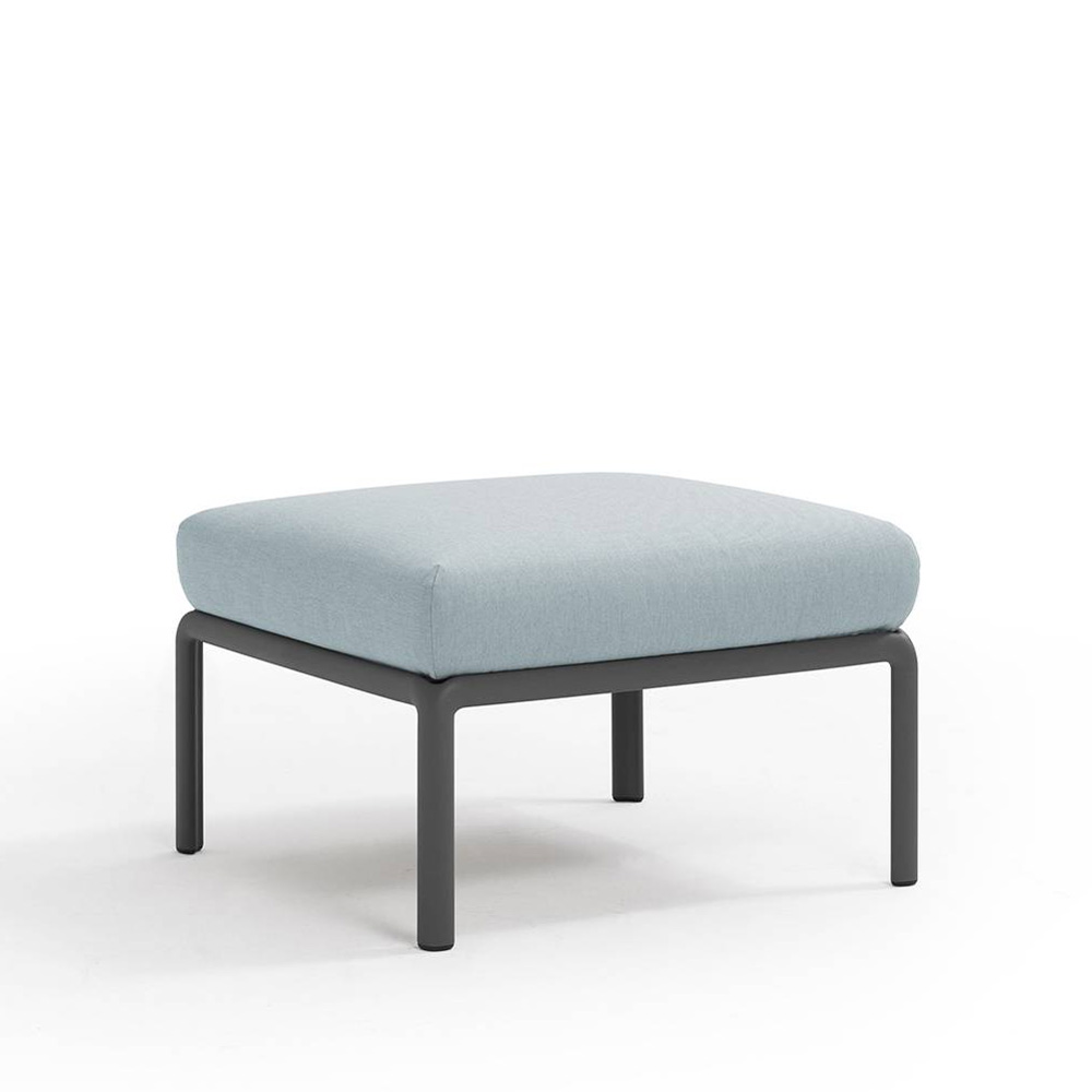 Nardi_Komodo_Pouf_Antracite_Ghiaccio_Sunbrella_moduulisohva_palasohva_keskipala_rahi_ulkotiloihin_terassille_01 - Edella