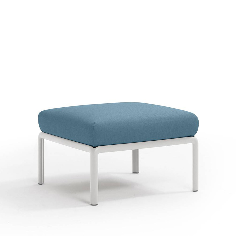 Nardi_Komodo_Pouf_Bianco_Adriatic_Sunbrella_moduulisohva_palasohva_keskipala_rahi_ulkotiloihin_terassille_01 - Edella