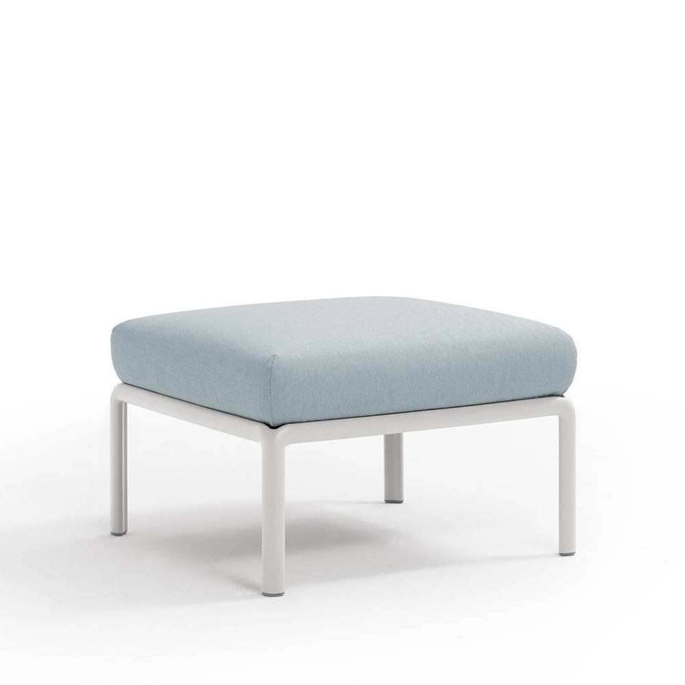 Nardi_Komodo_Pouf_Bianco_Ghiaccio_Sunbrella_moduulisohva_palasohva_keskipala_rahi_ulkotiloihin_terassille_01 - Edella