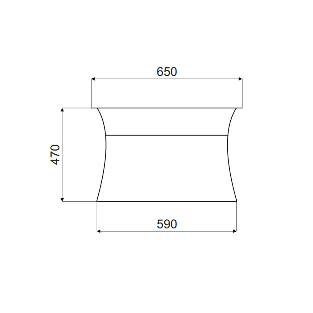 MDD_Mesh_Coffee_table_pyöreä_sohvapöytä_sivupöytä_verhoiltu_mitat_02 - Edella