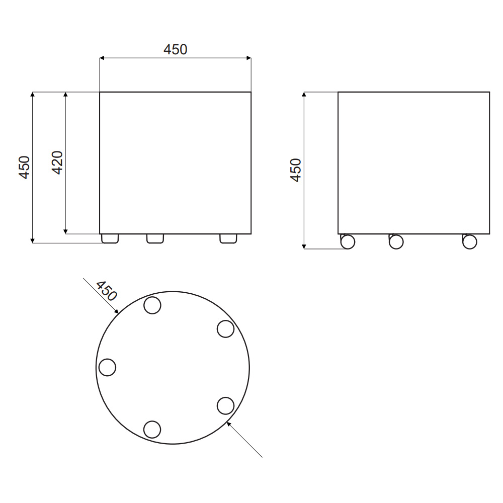 MDD_Mix_Pouf_High_pyöreä_rahi_loungetuoli_istuin_pyörillä_09 - Edella