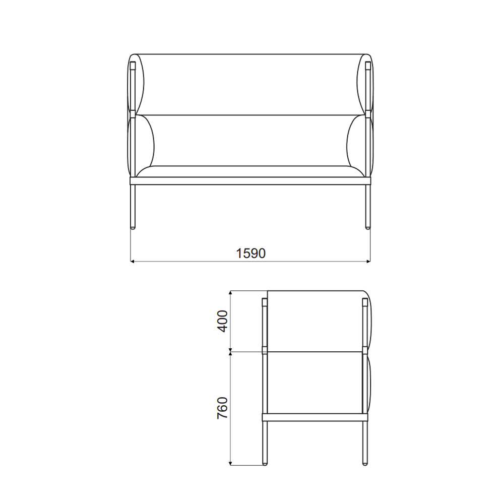 MDD_Stilt_Sofa_High_Backed_korkeaselkänojainen_2-istuttava_kahden_istuttava_sohva_09 - Edella