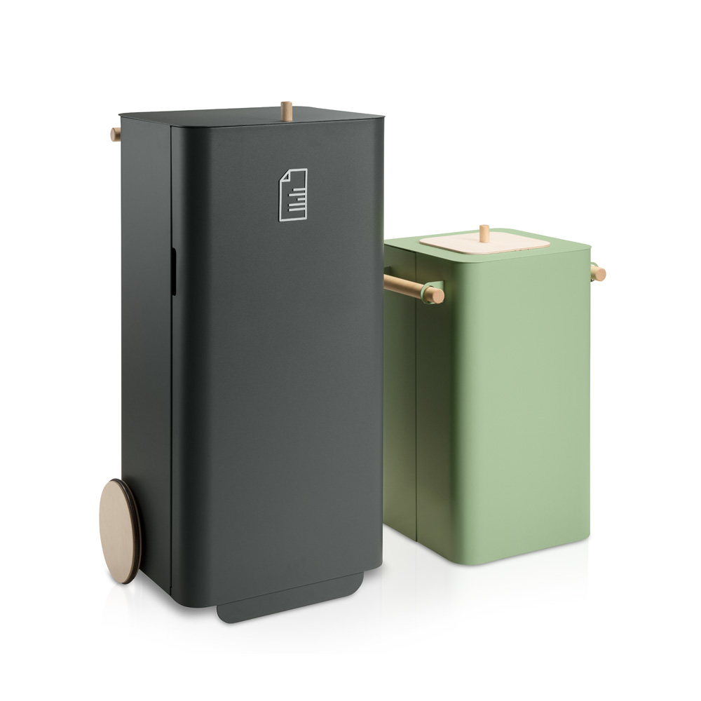 Mizetto_Arkityp_200L_Antracit_kierrätysastia_roska-astia_roskakori_pyörillä_04 - Edella