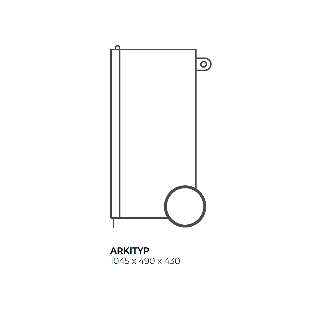 Mizetto_Arkityp_200L_Antracit_kierrätysastia_roska-astia_roskakori_pyörillä_17 - Edella