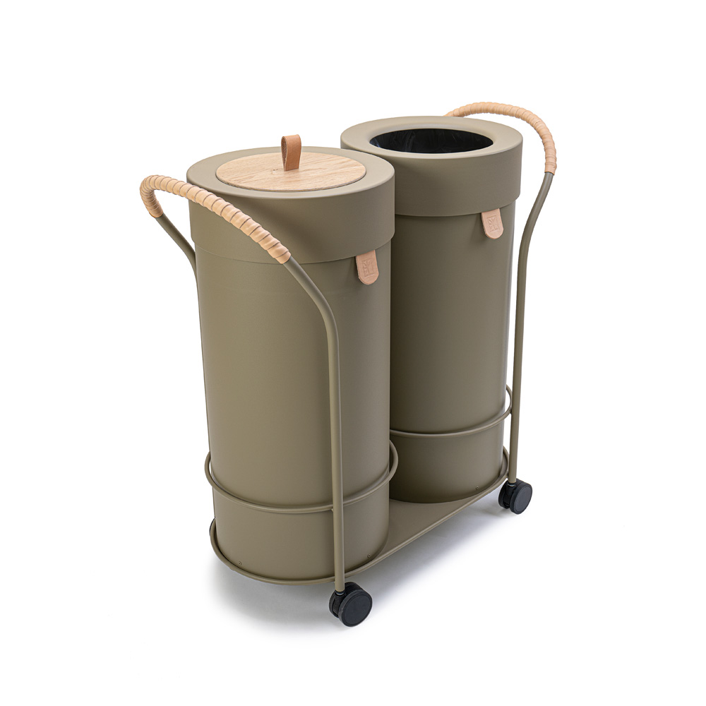 Mizetto_Bin_There_L+L_Olive_Green_kierrätysastia_roska-astia_roskakori_vaunu_02 - Edella