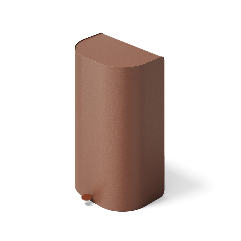 Mizetto_Pelican_M_80L_Copper_Brown_kierrätysastia_roska-astia_roskakori_poljinroskis - Edella