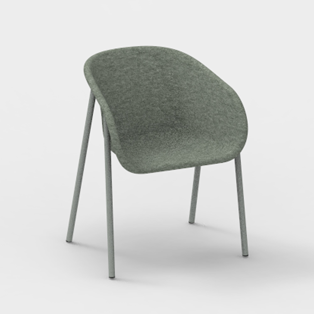 DeVorm_LJ_1_PET_Felt_Armchair_Olive_ravintolatuoli_kuppituoli_01 - Edella