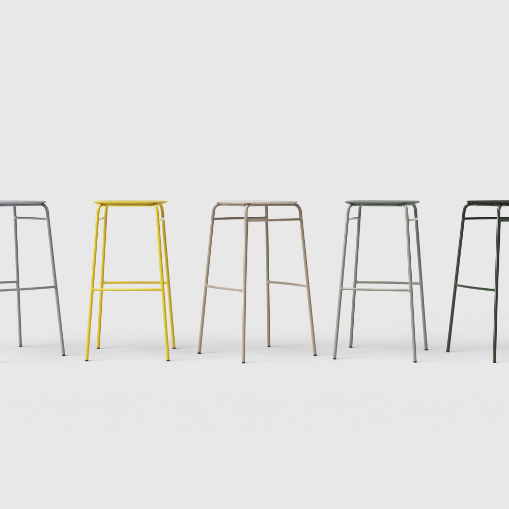 DeVorm_Twist_PET_Felt_Bar_Stool_korkea_baarituoli_02 - Edella