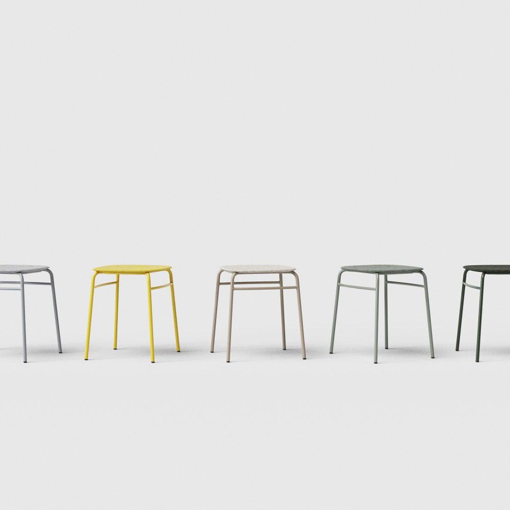 DeVorm_Twist_PET_Felt_Stack_Stool_matala_jakkara_pinottava_01 - Edella