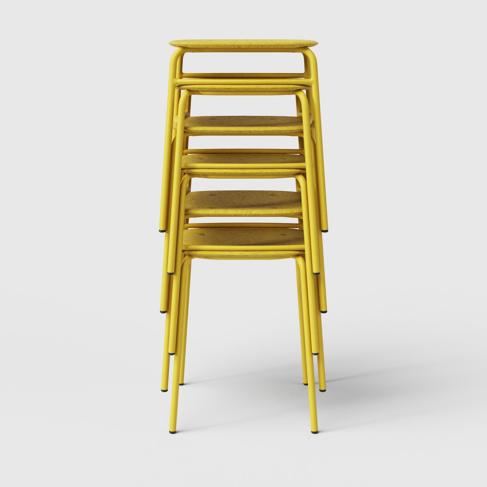 DeVorm_Twist_PET_Felt_Stack_Stool_matala_jakkara_pinottava_02 - Edella