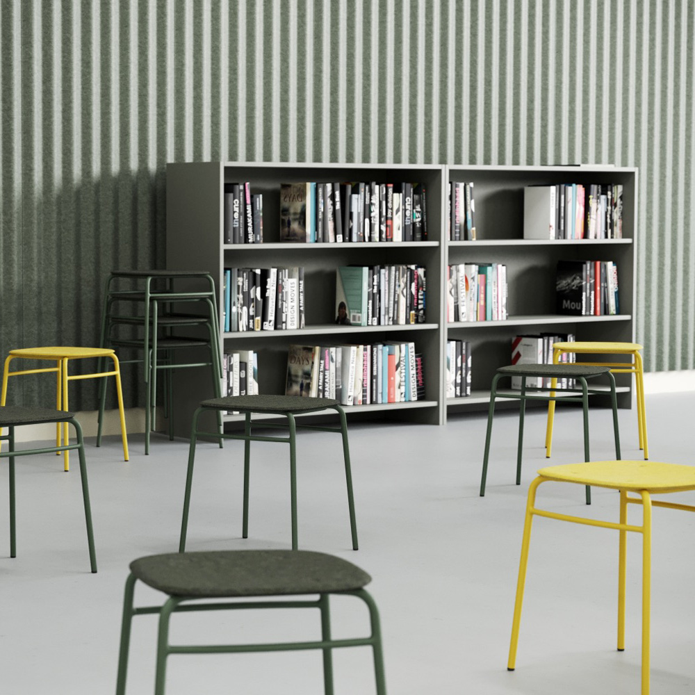 DeVorm_Twist_PET_Felt_Stack_Stool_matala_jakkara_pinottava_07 - Edella