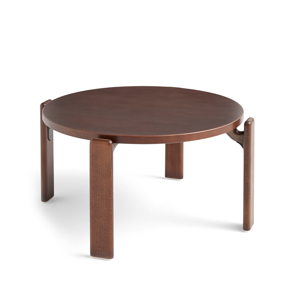 Hay_Rey_Coffee_Table_66_Umber_brown_pyöreä_sohvapöytä_pyökki_01 - Edella Hay Rey coffee Table Umber brown