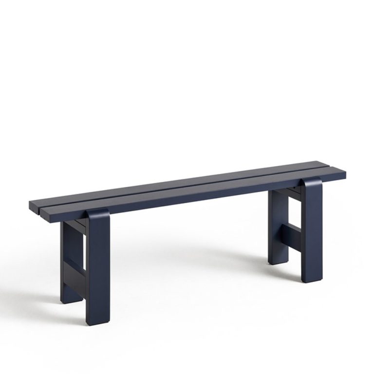 Hay Weekday Bench 140 Steel blue