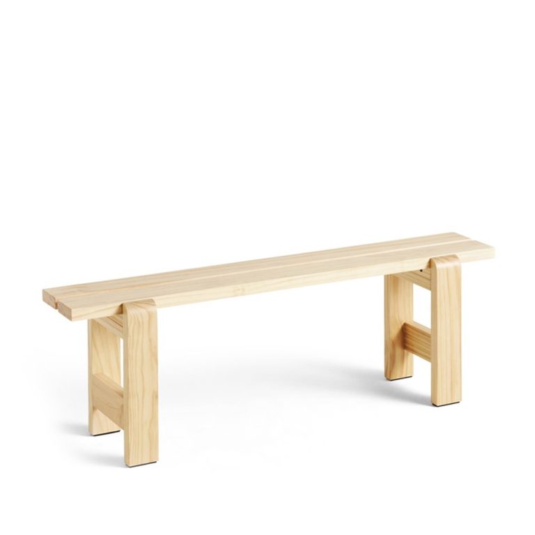 Hay Weekday Bench 140 lacquered pinewood