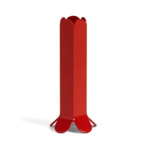 Hay Arcs Candleholder L Red kynttilänjalka