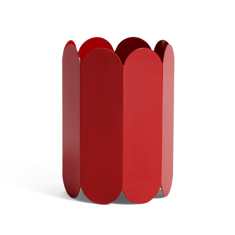 Hay Arcs Vase Red maljakko