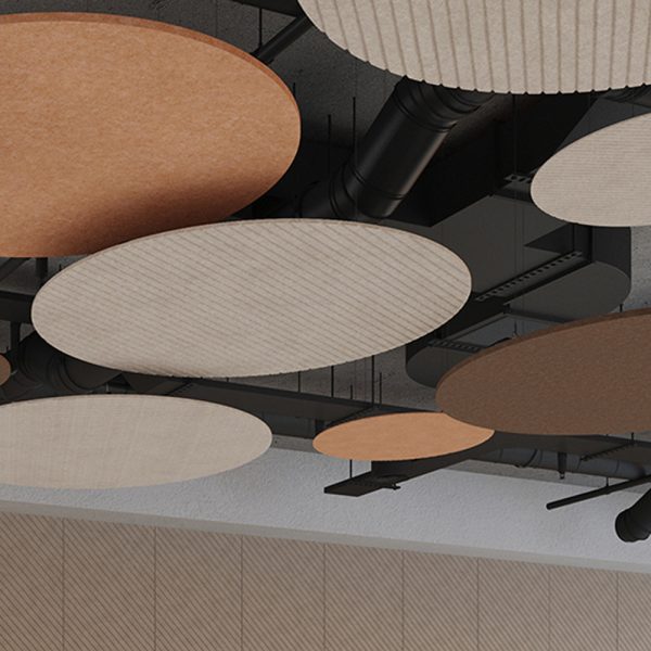 Narbutas Acoustic Artwork Ceiling Round akustinen kattoelementti - Image 6