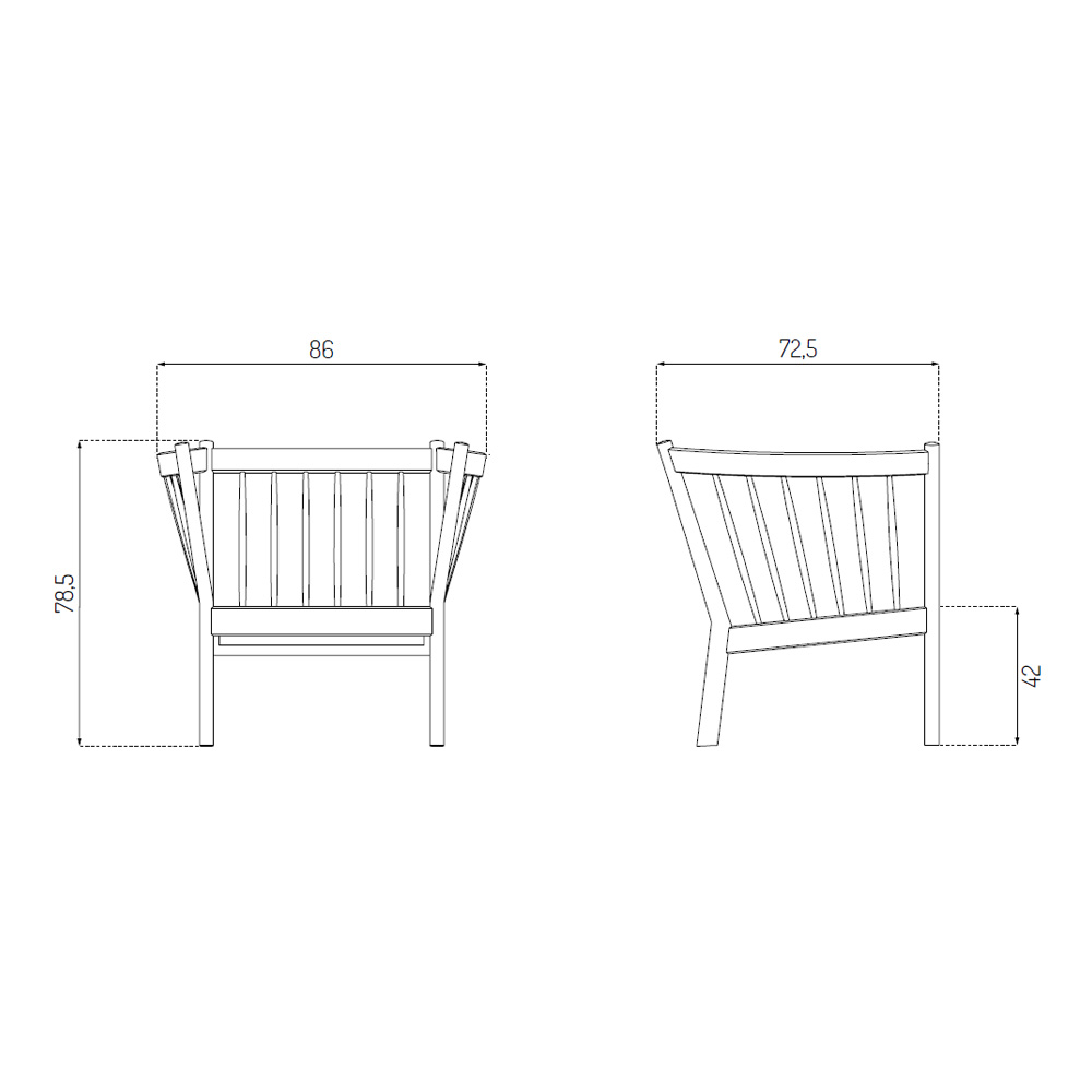 FDB_Möbler_J146_Oak_nature_lakattu_tammi_nojatuoli_pinnatuoli_mitat_01 - Edella