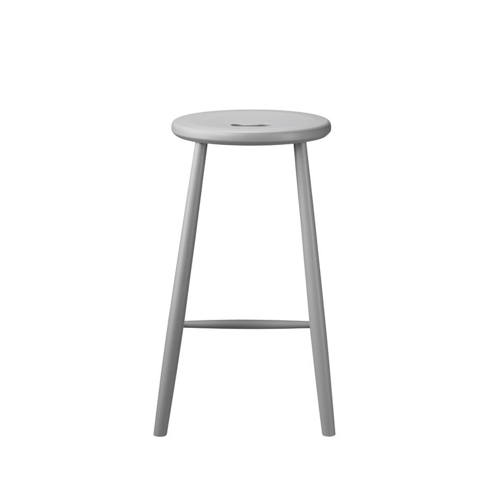 FDB_Möbler_J27C_Grey_Harmaa_pyökki_baarituoli_korkea_tuoli_puutuoli_02 - Edella