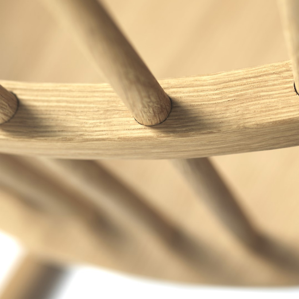 FDB_Möbler_J52G_Oak_natural_lakattu_tammi_pinnatuoli_puutuoli_keinutuoli_05 - Edella