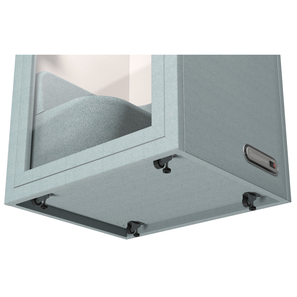 SELECTed_Cottage_POD_työskentelykoppi_vetäytymistila_hiljainen_tila_istuimella_Olive_oliivi_04 - Edella