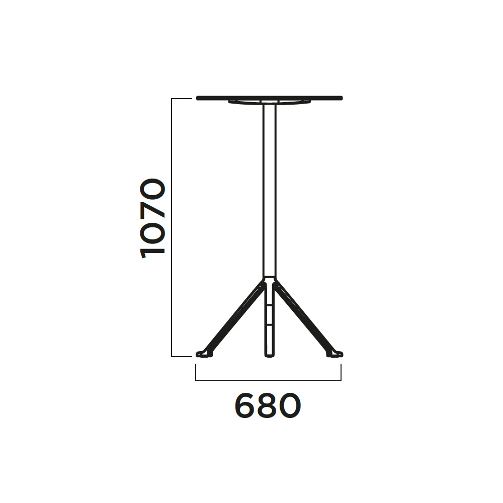 Infiniti_Ruelle_Table_ravintolapöytä_terassipöytä_pyöreä_korkea_taittopöytä_07 - Edella