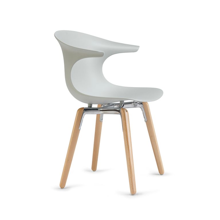 Infiniti Loop Mono Wooden Legs tuoli