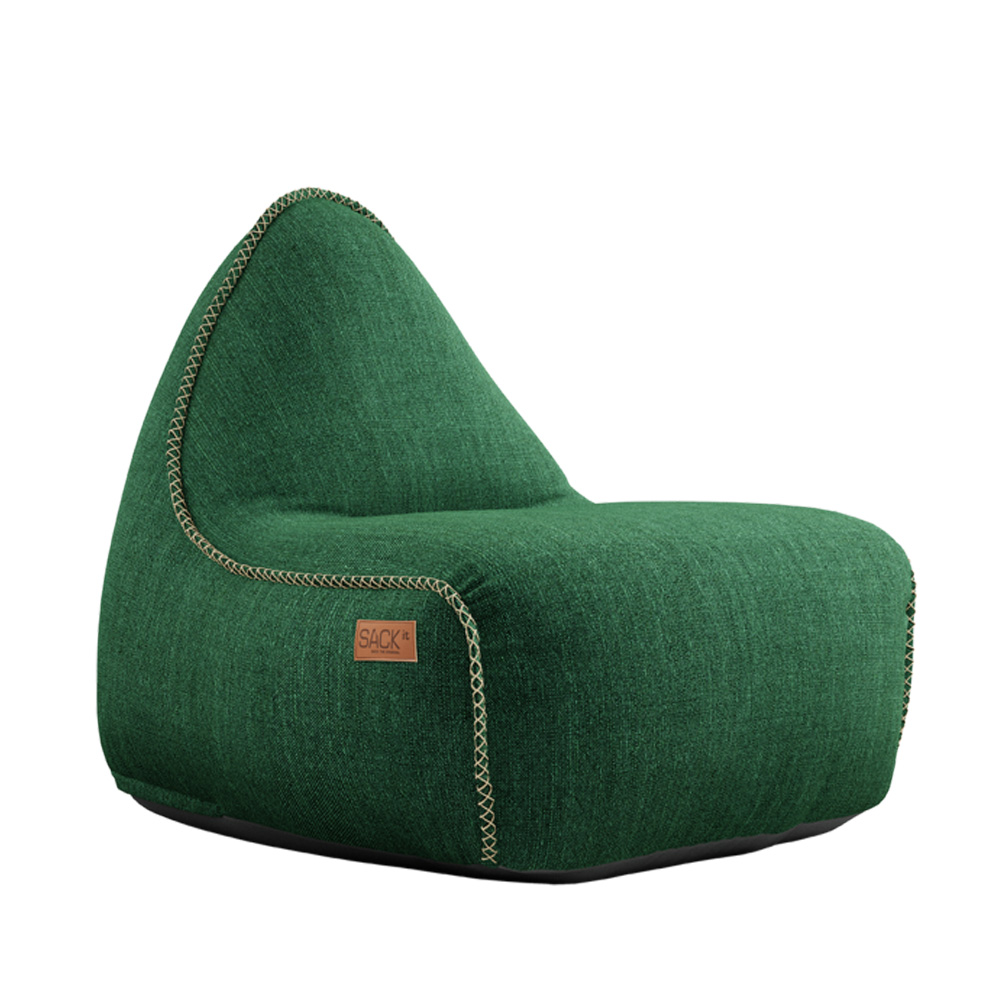 Sackit_Cobana_Lounge_Chair_Green_sakkituoli_sakkinojatuoli_sisakayttoon_ulkokayttoon_01 - Edella