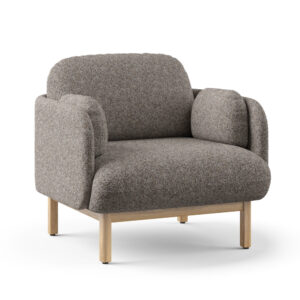 Narbutas Myami Lounge nojatuoli puujalat rungolla