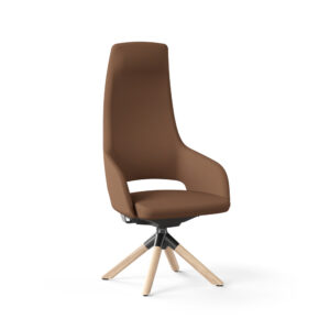 Narbutas Sandie High Swivel Wood neuvottelutuoli