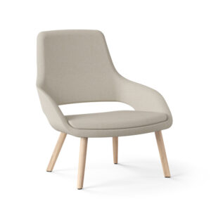 Narbutas Sandie Low-Back Lounge Wood nojatuoli