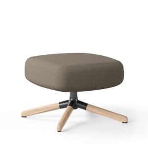 Narbutas Sandie Ottoman Swivel Wood jalkarahi