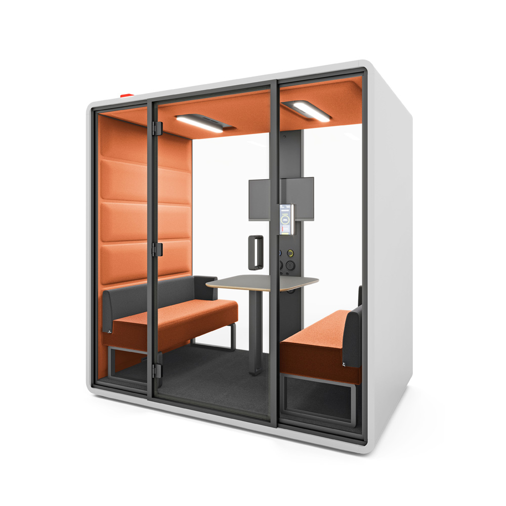 Mikomax_Hushoffice_HushFree_M_4-hengen_vetäytymistila_hiljainen_tila_01 - Edella