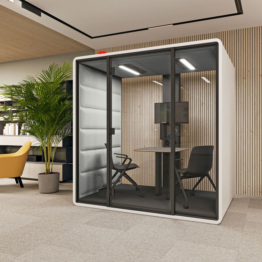 Mikomax_Hushoffice_HushFree_M_4-hengen_vetäytymistila_hiljainen_tila_04 - Edella