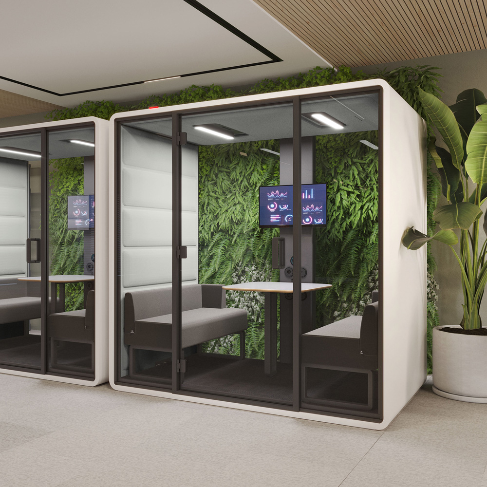 Mikomax_Hushoffice_HushFree_M_4-hengen_vetäytymistila_hiljainen_tila_05 - Edella