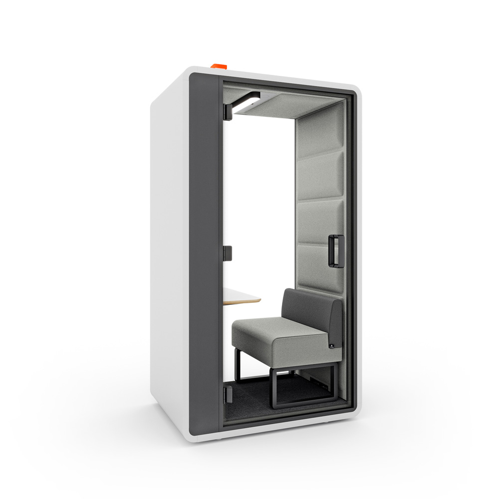 Mikomax_Hushoffice_HushFree_S_Hybrid_1-hengen_vetäytymistila_työskentelykoppi_02 - Edella